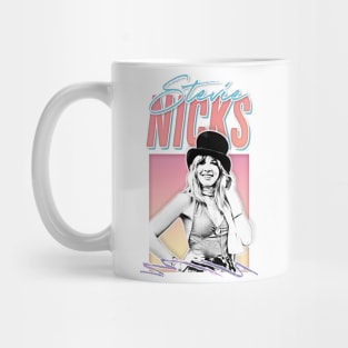 Stevie Nicks Retro Aesthetic Style Fan Design Mug